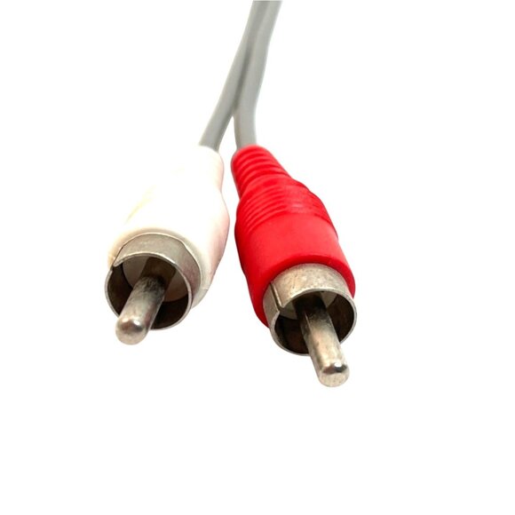 RCA Audio & Video Adapter Cable 6 Inch Length With Dual Male Connectors For TV & - Picture 2 of 5